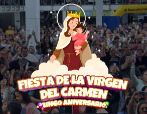 Celebración del Bingo de la Virgen del Carmen 2024 en el Centro Comercial Carrera